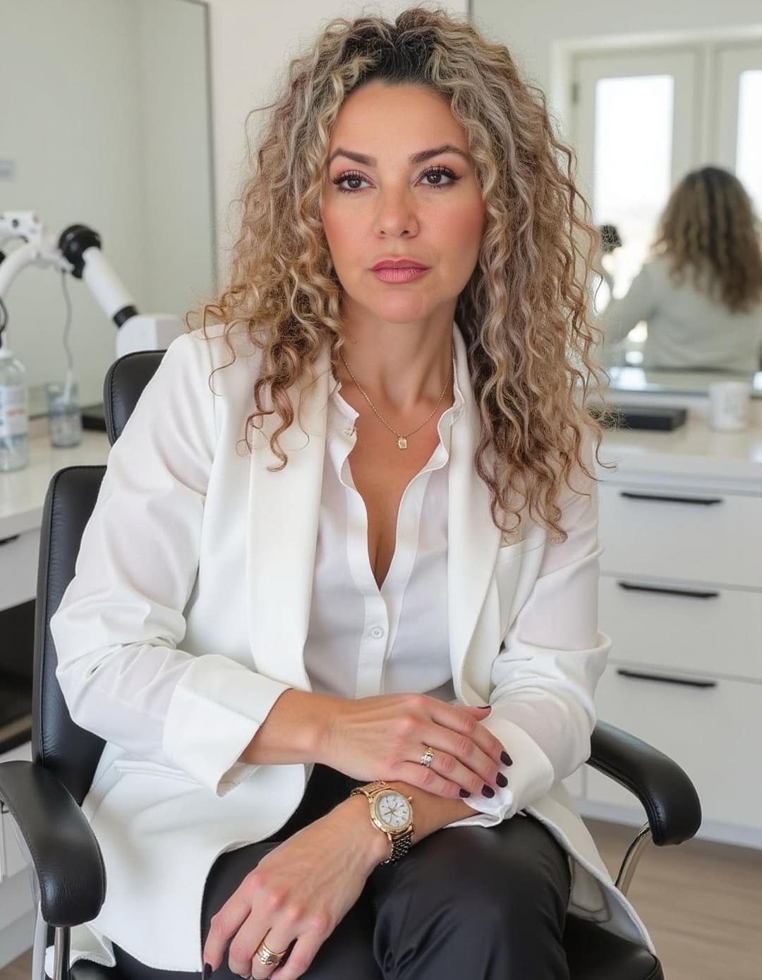 Strani Mayorga performing procedure